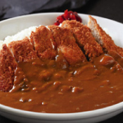 ひこま豚のカツカレー