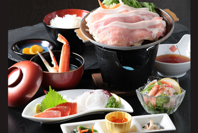 ひこま豚陶板焼き