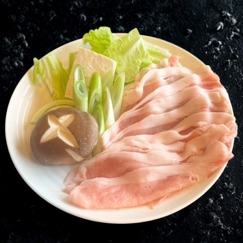 ひこま豚しゃぶしゃぶ定食